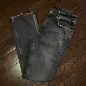 GRLFRND Low Rise Slim Boot With Slit